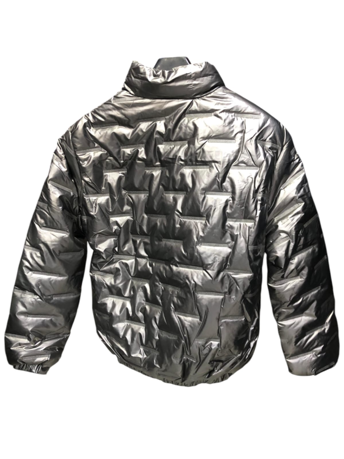 Silver Puffer Jacket